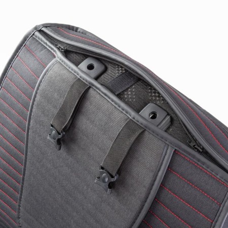 Front seats Car Performance, 2 pcs, alcantara, black-red-6