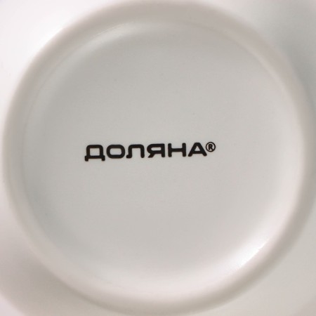 Porcelain share mug "Heart", 350 ml, white color-4
