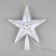 LED top for the Christmas tree "White" 18 cm, 20 LED, wire 2 meters, 220 V, glow of multi