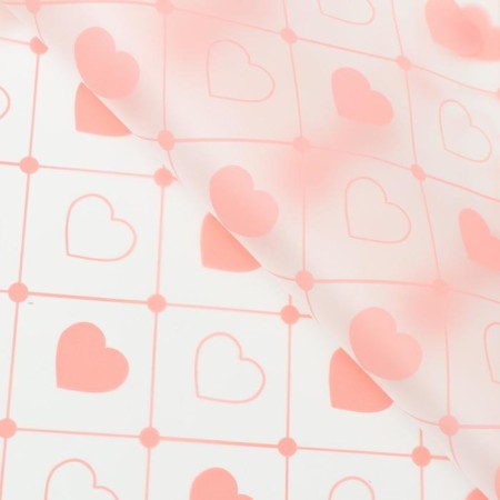 Matte film "Hearts", 58 x 58 cm-1