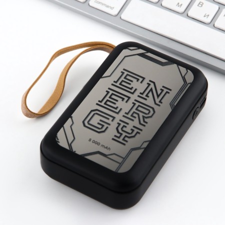 Energy charger, 5000mas, mod. PB-04, 10.4 x 6.4 cm-4