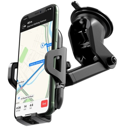 Hoco CA76 Automobile Holder, for 4.5-6.5 inches, black-2