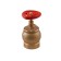 Firefighter valve "Apogee", corner 90 °, kPLM 50-1, DU 50, 1.6 MPa, clutch-chapka
