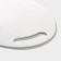 Board cutting plastic oval shade "Simplex", 31 × 21 cm, color mix