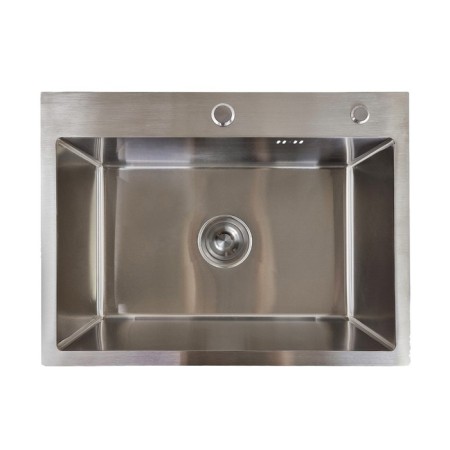 Kitchen sink Gerda GS 6045 S, 600x450 h = 200 mm, color satin-4