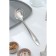 Spoon for stainless steel sauce “hostess”, 30 ml, h = 25 cm, silver color