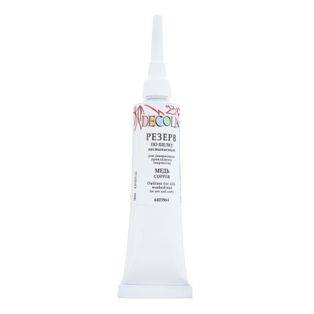 Reservative composition of silk 18 ml, ZHK Decola, indelible, copper, 6403964