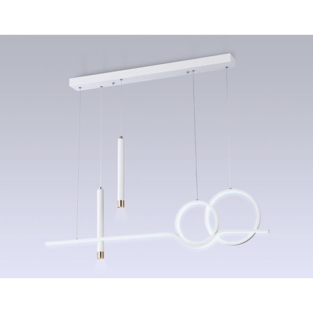 LED LED suspension with the Ambrella Light, Linetech, FL5393, LED, 62 W, ​​4650LUM, 3000-6400K, white color.-2