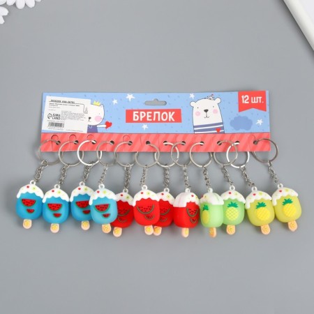 Trick Rubber "Fruit Eskimo with Glazier" MIX 5.2x2.8x2 cm-4