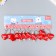 Trick rubber "Heart with the inscription - love" mix 4x3x1.4 cm