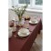 The tablecloth "Ethel" Shine 150*180 +/- 3cm, central chocolate, pl. 192 g/m2, hl with VGMO