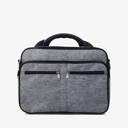 Male bag, "ZFTS", color gray color-1