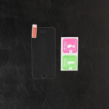 Protective glass 2.5d Luazon for iPhone 5/5s, full glue, 0.26 mm, 9n-4