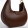 Female bag Textura, small size, brown color