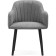 Chair on the Halls Lamba 11 Metal/Building Builder, Black/Gray 62x62x85 cm