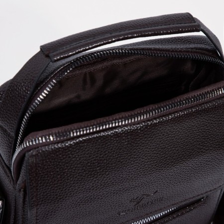 Male bag, brown color-6