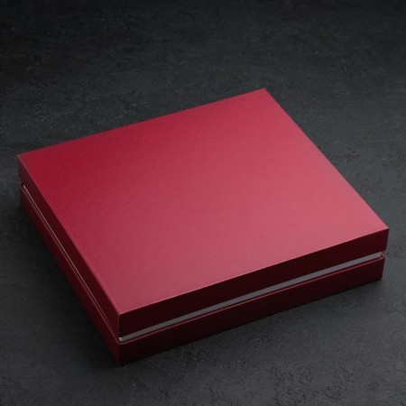 Set of dining room "Uralochka", 24 items, thickness 2 mm, decorative box-4