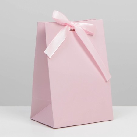 Gift package with tape, packaging, "pink", 13 x 19 x 9 cm-2