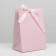 Gift package with tape, packaging, "pink", 13 x 19 x 9 cm
