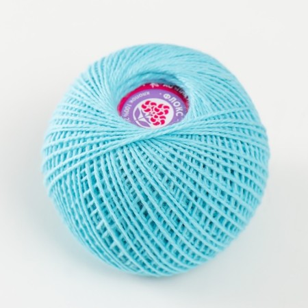 Knitting threads "phlox" 150m/25g 100% cotton non -erentic color 2002-1