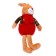 Soft toy "Rabbit in a scarf", species mix