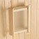 Layer is wooden, white glass
