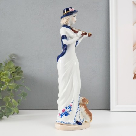 Souvenir ceramics "violin" 29.5x10.8x6.5 cm-1