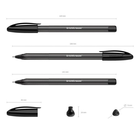 Ballic handle Erich Krause U-108 Original Stick 1.0, Ultra Glide Technology, Black-5