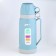 Thermos 1 l, with a glass flask, retains heat 12 hours, with a mug, mix