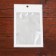 Pack Pak Pak with a window, with Euroslot, white, 12 x 18 cm, 200 μm