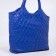 Zipper bag with lightning, blue color