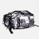 Young backpack from textiles on lightning, 3 pockets, color gray color