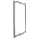 Frame for paintings (mirrors) 30 x 40 x 2.8 cm, plastic, calligrata 6448, silver