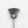 Brush - brush for cleaning mills, steel, silver color