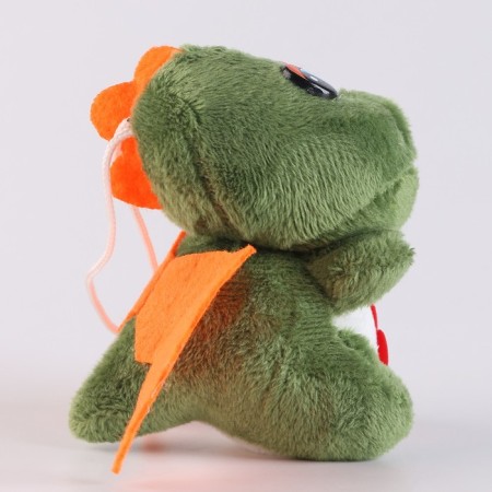 Suspension "Dragon" with a flower, 9 cm, color mix-1