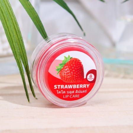 Coco Blues "Strawberry" lip balm, 5 g
