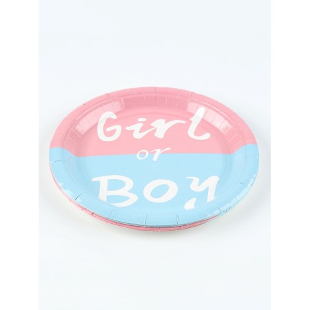 Set of disposable dishes "Gender Pati", 15 items-3