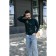 Jumper male ise, size 56, emerald color