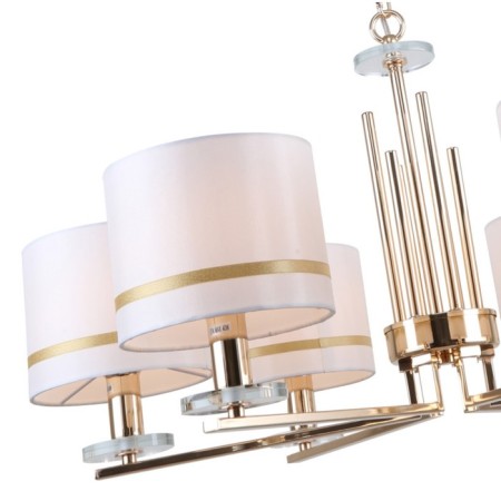 Suspended chandelier Chart 6x14 40w, size 73x73x40-81 cm, color gold-1