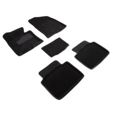 Pile rug for Kia Optima III, 2010-2015, black
