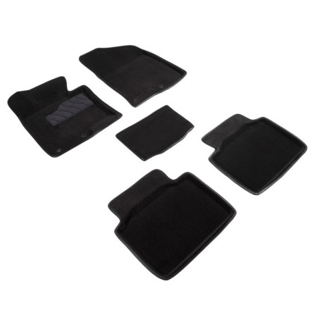 Pile rug for Kia Optima III, 2010-2015, black