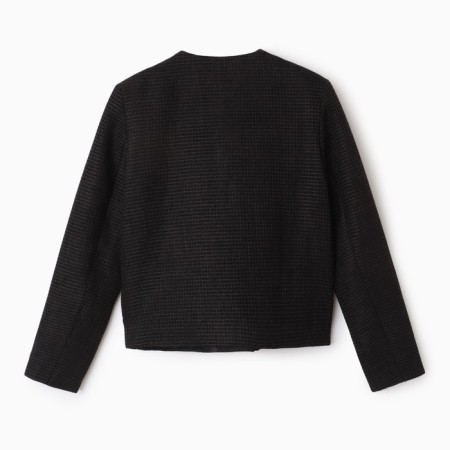 Women's tweed jacket MIST R.48, black-7
