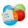A set of developing tactile balls “Balls”, with a squeak, 4 pcs, types of mix, crumb I
