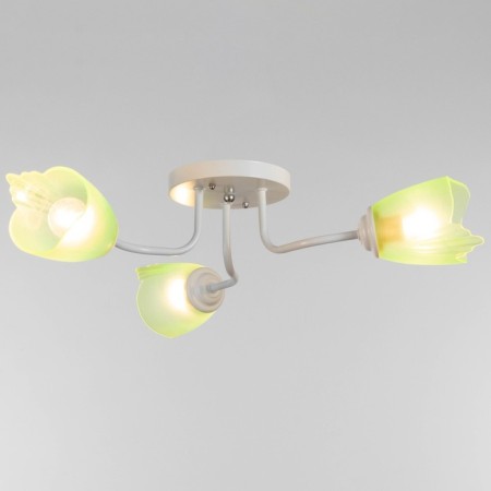 Chandelier 1341002/3GN E27 15W white-green Bayerlux-1