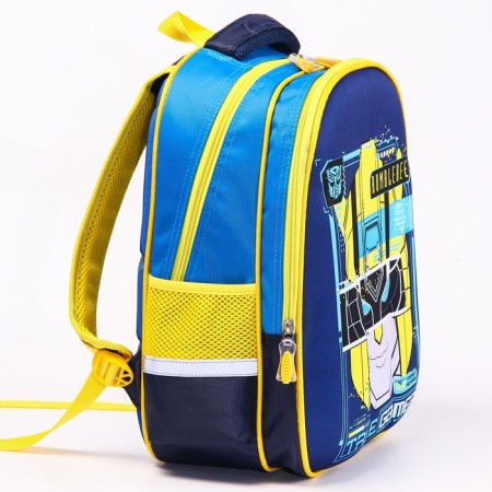 School backpack, 39 cm x 30 cm x 14 cm "Bumblebee", transformers-8