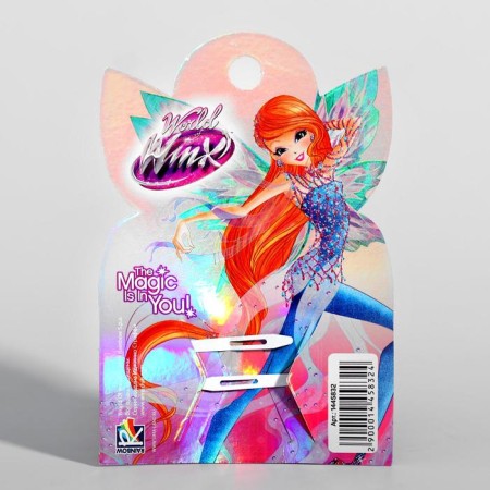 Hair hair clip, 2 pieces, Winx-3