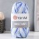 Yarn "Sweet Baby" 100% acrylic 300m/100g (900 white-blue)