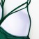 Women's swimsuit Minaku on lacing, green color, size 48