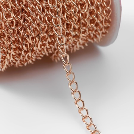 A bag for a bag, iron, 5 × 7 mm, 10 ± 0.5 m, gold color-1