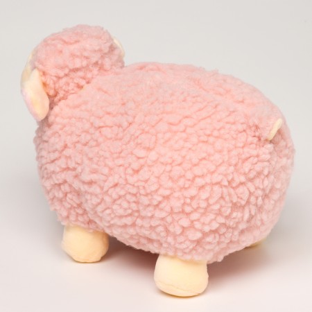 Soft toy "Sheep", 20 cm, pink color-3